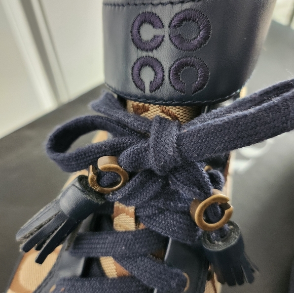 Coach Fashion Hightop Sneakers - Picture 10 of 10